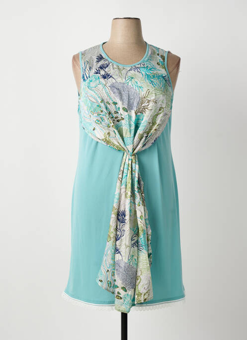 Rochie midi albastru GREGORY PAT femeie