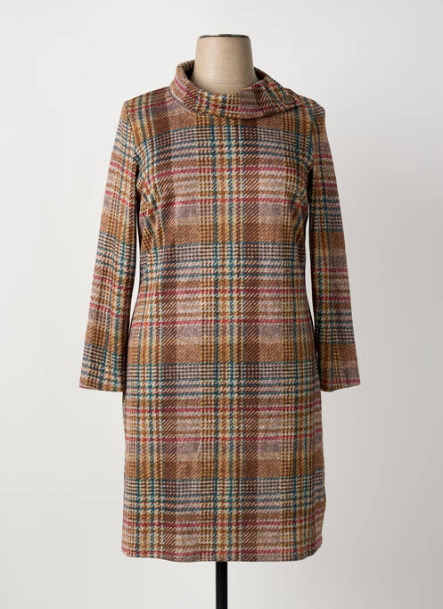 Rochie pulover maro NAYAT femeie