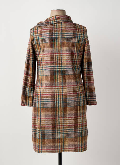 Rochie pulover maro NAYAT femeie