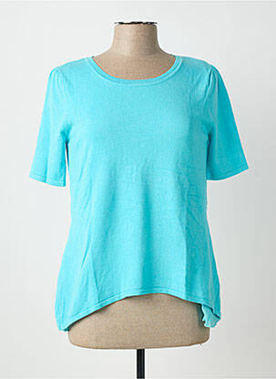 Tricou albastru MARBLE femeie