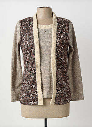 Pulover bej NAYAT femeie