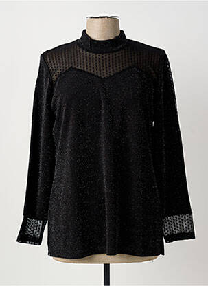 Tricou mâneci lungi mâneci lungi negru MERI & ESCA femeie