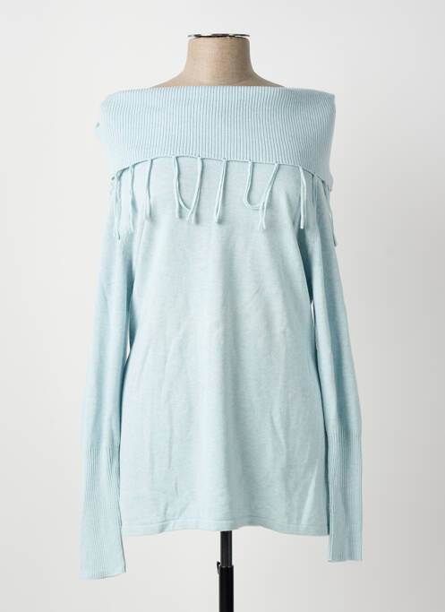 Pulover albastru MARBLE femeie