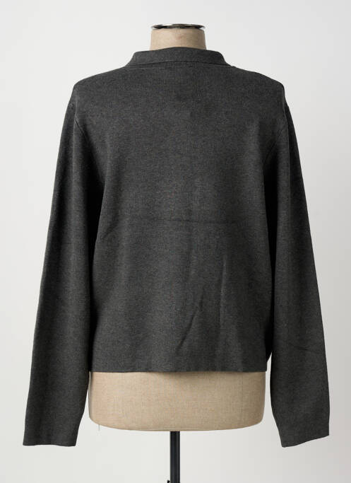 Vestă cu mâneci lungi gri MARBLE femeie