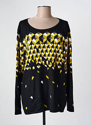 Pulover negru MARBLE femeie