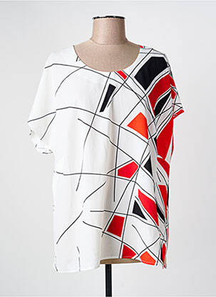 Top alb MERI & ESCA femeie