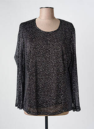 Top negru IMPULSION femeie