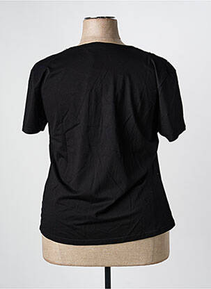 Tricou elasticitate mâneci scurte negru MCM femeie