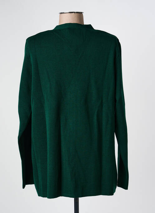 Vestă cu mâneci lungi verde TELMAIL femeie