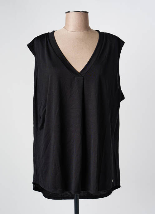 Maiou negru MARBLE femeie