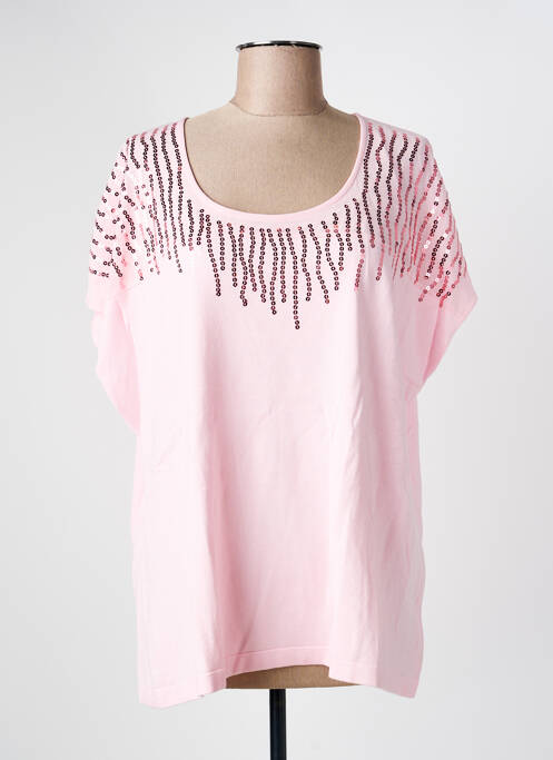 Top roz MARBLE femeie