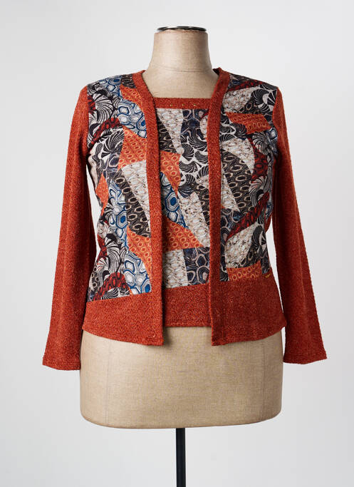 Top portocaliu NAYAT femeie