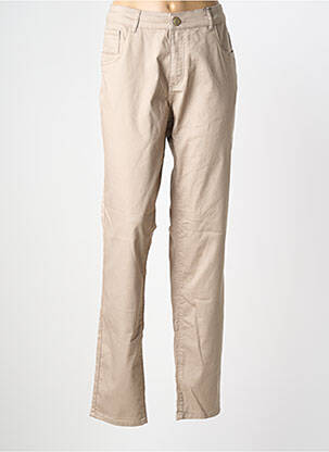 Pantalon slim bej PARA MI femeie