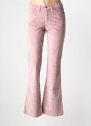 Pantalon evazat roz WALTRON femeie