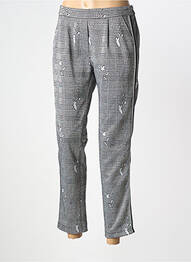 Pantalon 7/8 elasticitate mărime normală gri VIE TA VIE femme