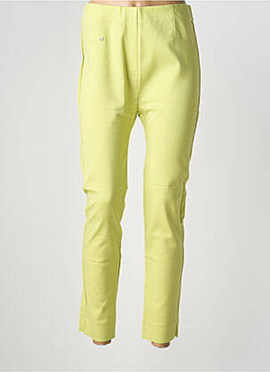 Jegging țesătură jersey talie înaltă verde MARBLE femeie