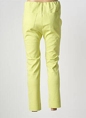 Jegging țesătură jersey talie înaltă verde MARBLE femeie