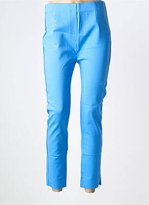 Jegging țesătură jersey talie înaltă albastru MARBLE femeie