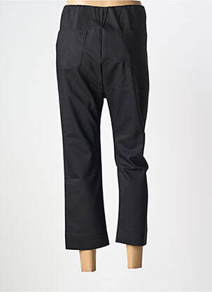 Jegging țesătură jersey talie înaltă negru MARBLE femeie