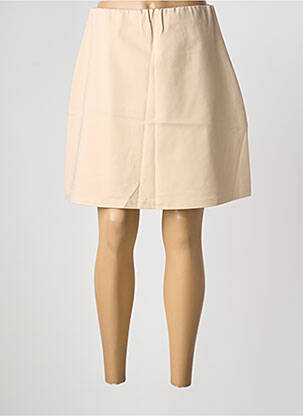 Fustă scurtă bej MARBLE femeie