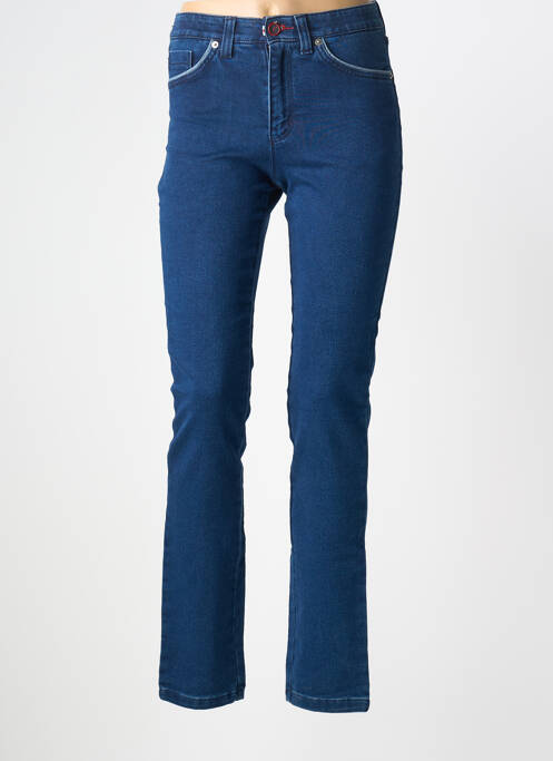 Blugi skinny țesătură brută talie înaltă albastru WALTRON femme