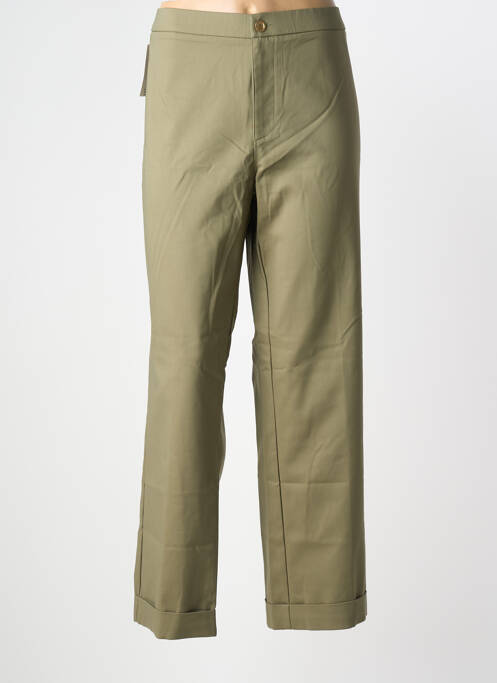 Pantalon drept verde WALTRON femeie