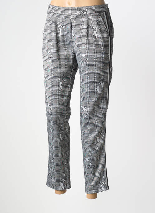 Pantalon 7/8 gri VIE TA VIE femeie