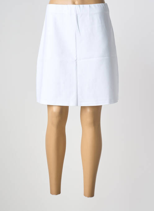 Fustă scurtă alb MARBLE femeie