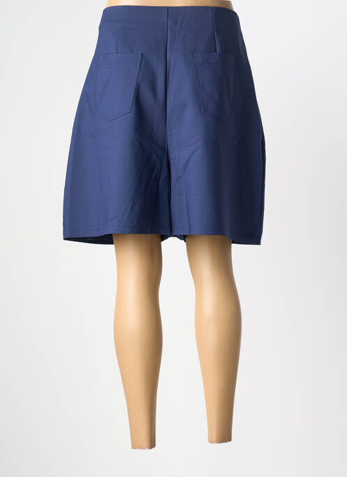 Fustă scurtă albastru MARBLE femeie