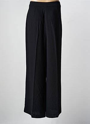 Pantalon drept croială dreaptă negru MARBLE femeie