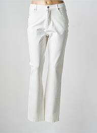 Pantalon slim buzunare alb MARBLE femme