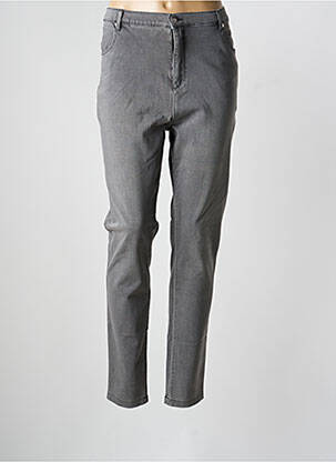 Blugi cu croială slim gri MARBLE femeie