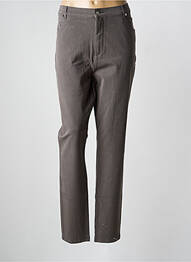 Pantalon slim buzunare gri MARBLE femme