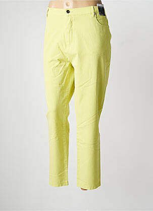 Pantalon slim buzunare verde MARBLE femeie