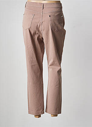 Pantalon 7/8 buzunare bej MARBLE femeie