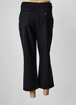 Pantalon 7/8 buzunare negru MARBLE femeie