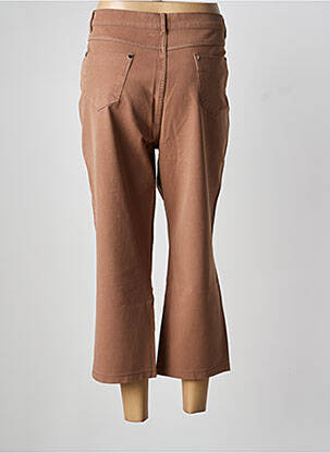 Pantalon 7/8 buzunare maro MARBLE femeie