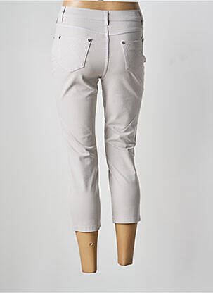 Pantalon trei sferturi buzunare gri MARBLE femeie