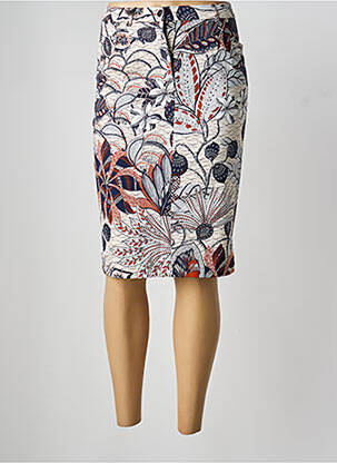 Fustă midi albastru MERI & ESCA femeie