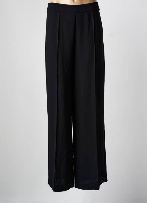 Pantalon drept croială dreaptă negru MARBLE femme