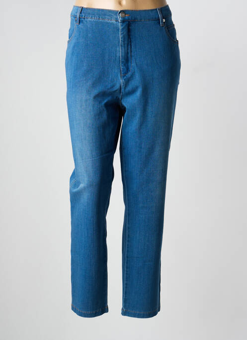 Blugi cu croială slim albastru MARBLE femeie