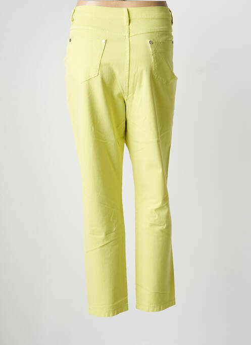 Pantalon slim verde MARBLE femeie