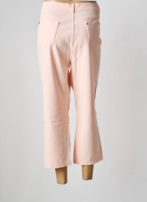 Pantalon 7/8 roz deschis MARBLE femeie