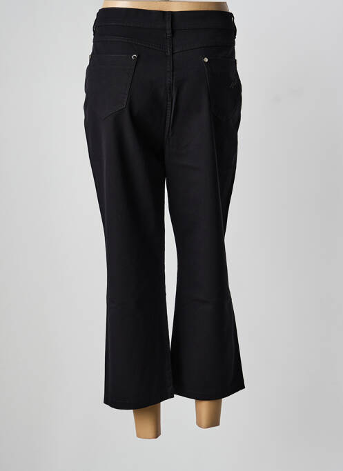 Pantalon 7/8 negru MARBLE femeie