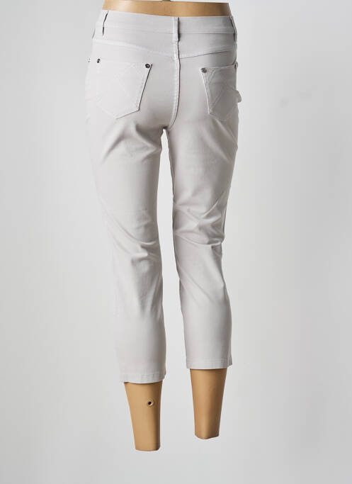 Pantalon trei sferturi gri MARBLE femeie