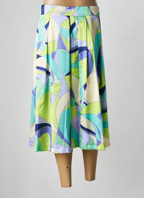 Fustă midi albastru LOURDES CASTILLO femeie