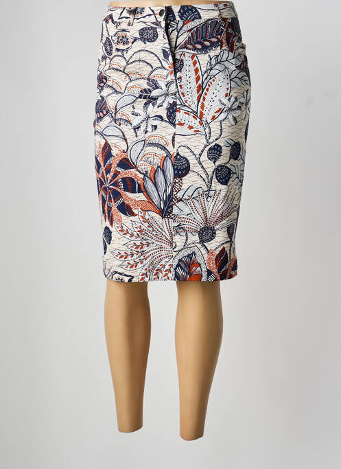 Fustă midi albastru MERI & ESCA femeie