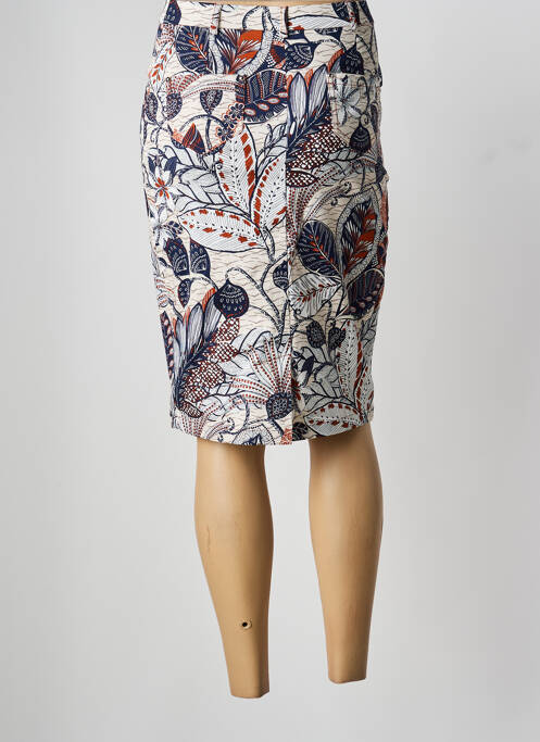 Fustă midi albastru MERI & ESCA femeie