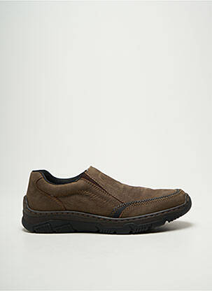 Slip-on-uri vârf rotund vârf rotund maro RIEKER bărbat