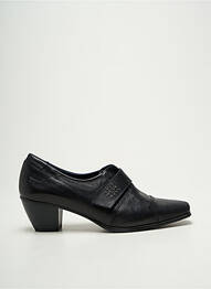 Derby-uri cubanez toc de 4 la 6 cm negru DORKING femme